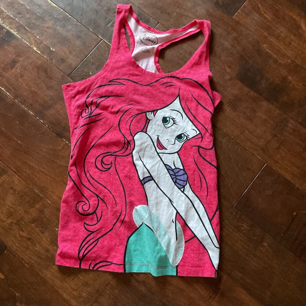 The Little Mermaid Tank Top Women’s Large Classic Ariel Disney